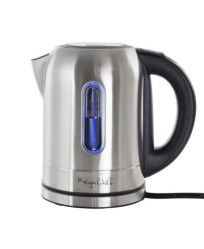 Электрический чайник MegaChef 1.7Liter Stainless Steel с 5 настройками температуры