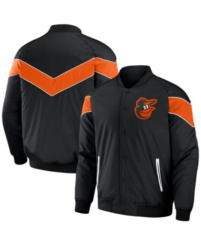 Fanatics Мужская куртка Baltimore Orioles Baseball Raglan Full-Snap, серия Darius Rucker Collection