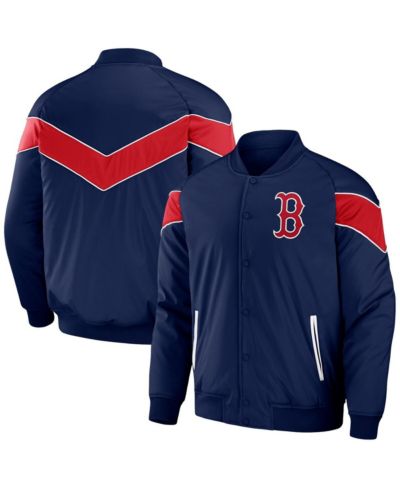 Fanatics Мужская куртка-реглан Darius Rucker Collection Navy Boston Red Sox Full-Snap