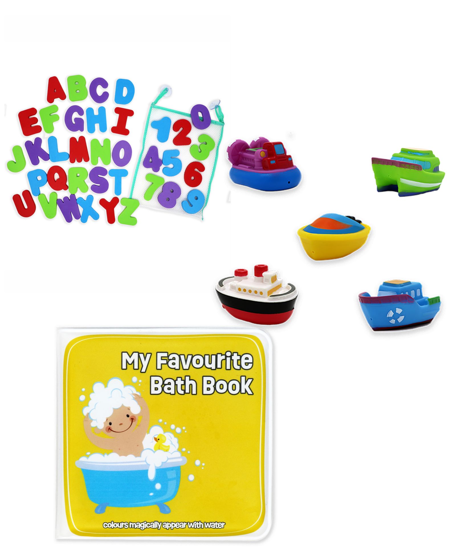 Детский набор игрушек Tendertyme Baby Boys or Baby Girls Bath Toy Collection, 43 Piece Set