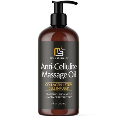 M3 Anti-Cellulite Massage Oil, Grapefruit and Lemon | 8oz