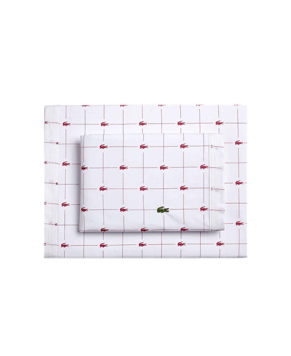 Lacoste Home комплект постельного белья из хлопка Percale, Twin XL