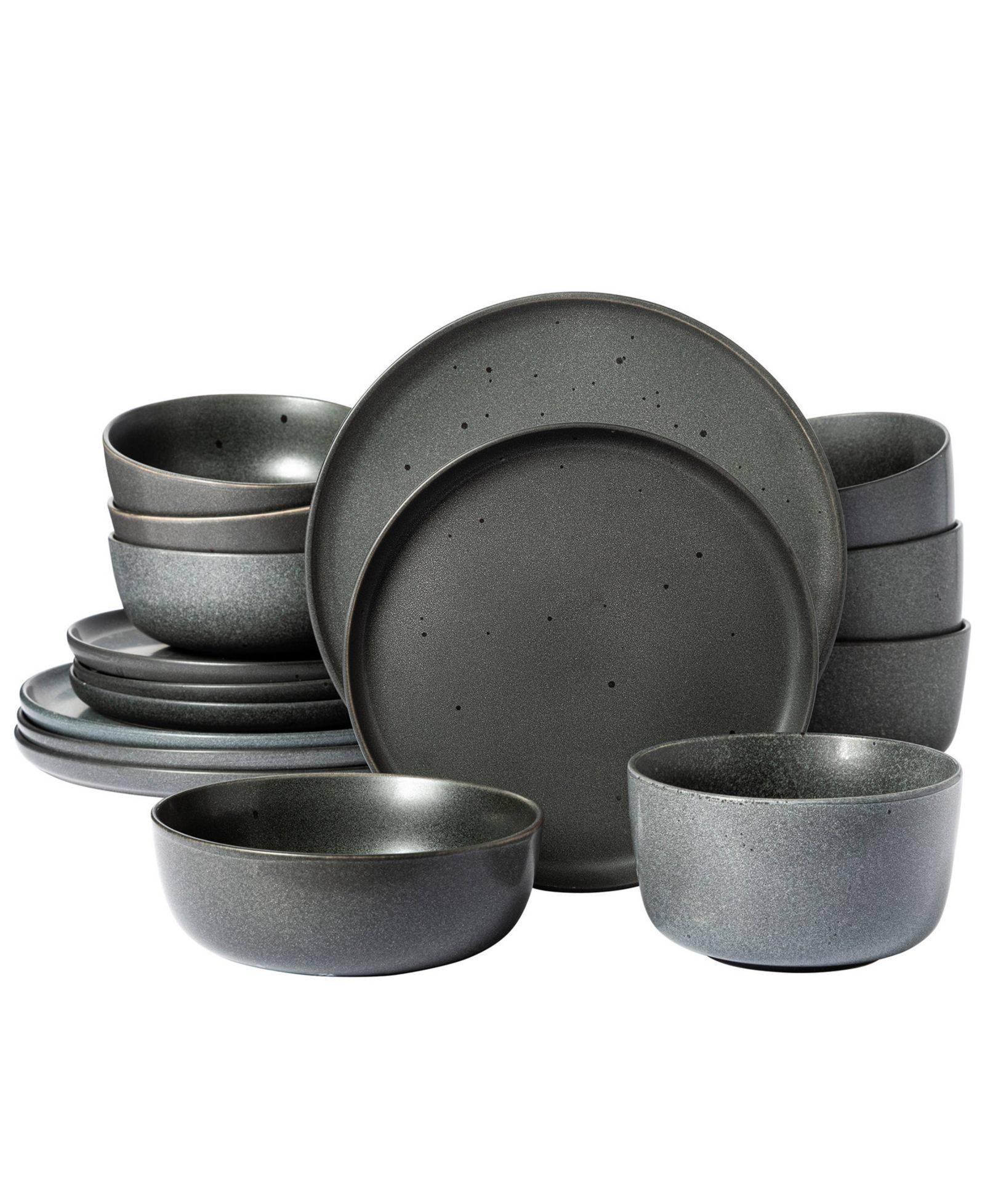 Gibson Elite James Street Reactive 16 Pc. Dinnerware Set, Service for 4
