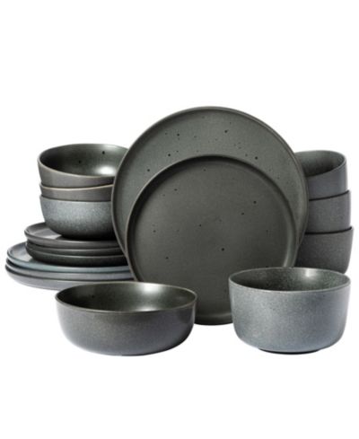 Gibson Elite James Street Reactive 16 Pc. Dinnerware Set, Service for 4