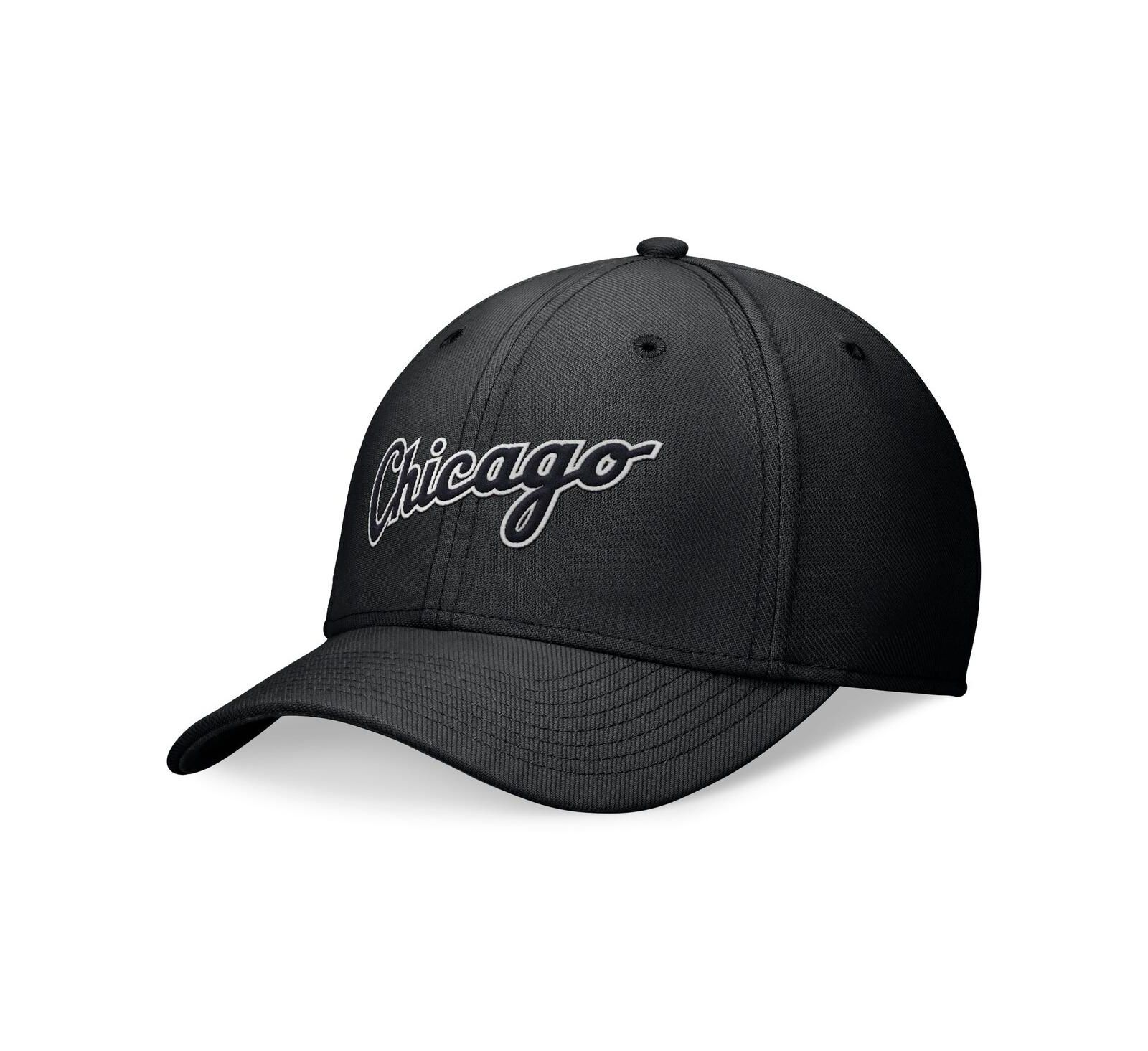 Men's Nike Black Chicago White Sox Evergreen Performance Flex Hat