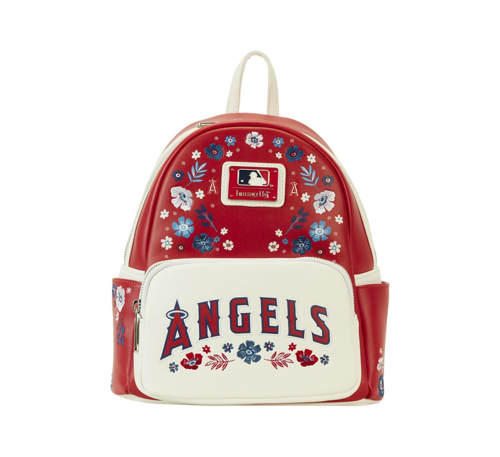 Мужской и женский мини-рюкзак Loungefly Los Angeles Angels Floral