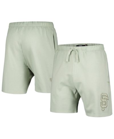 Мужские шорты Pro Standard Light Green San Francisco Giants Neutral Fleece