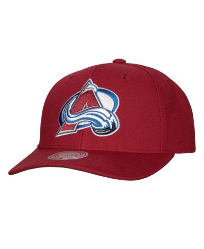 Mitchell & Ness Мужская регулируемая кепка Colorado Avalanche Team Ground Pro