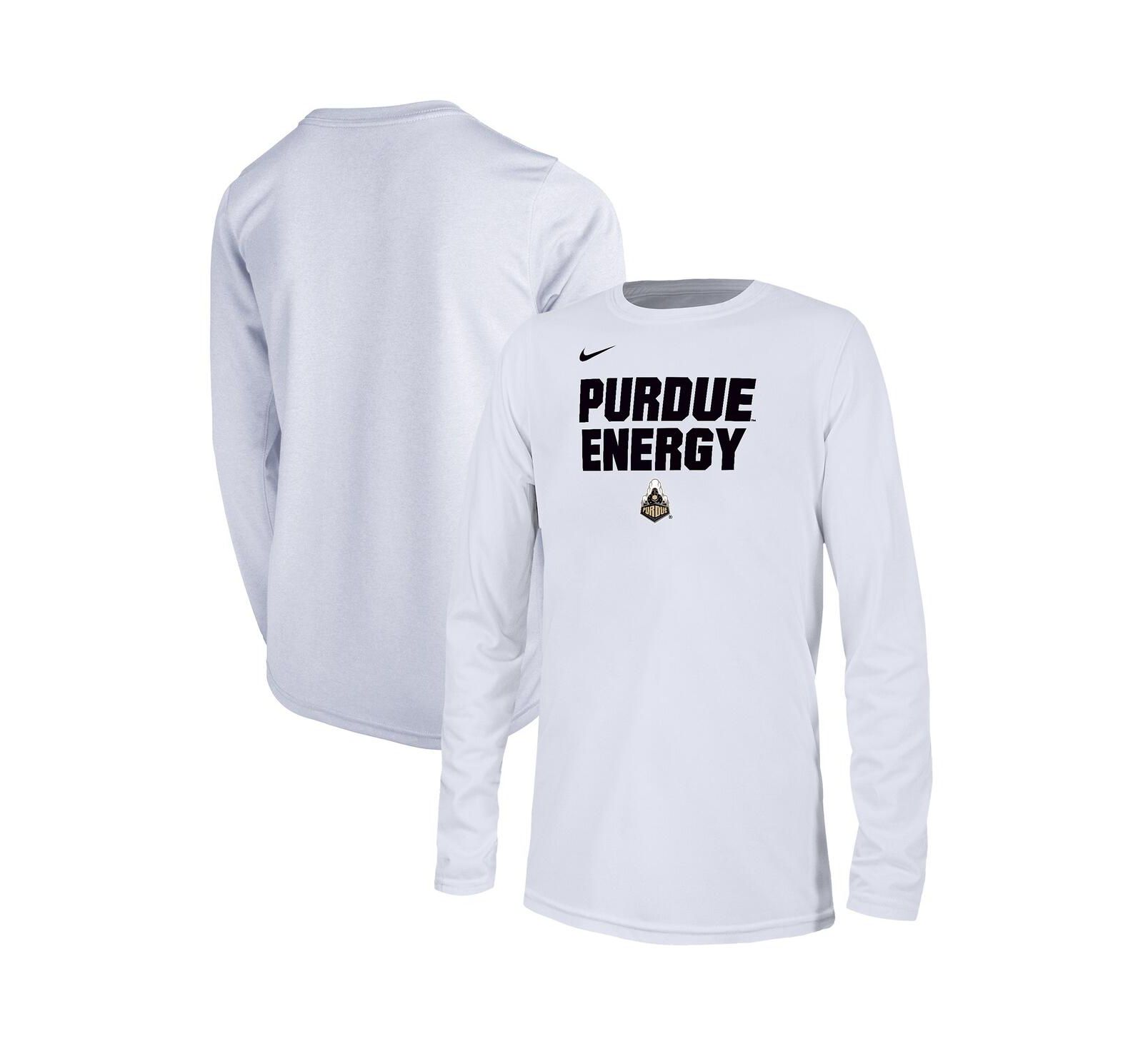 Детская футболка Nike White Purdue Boilermakers 2024