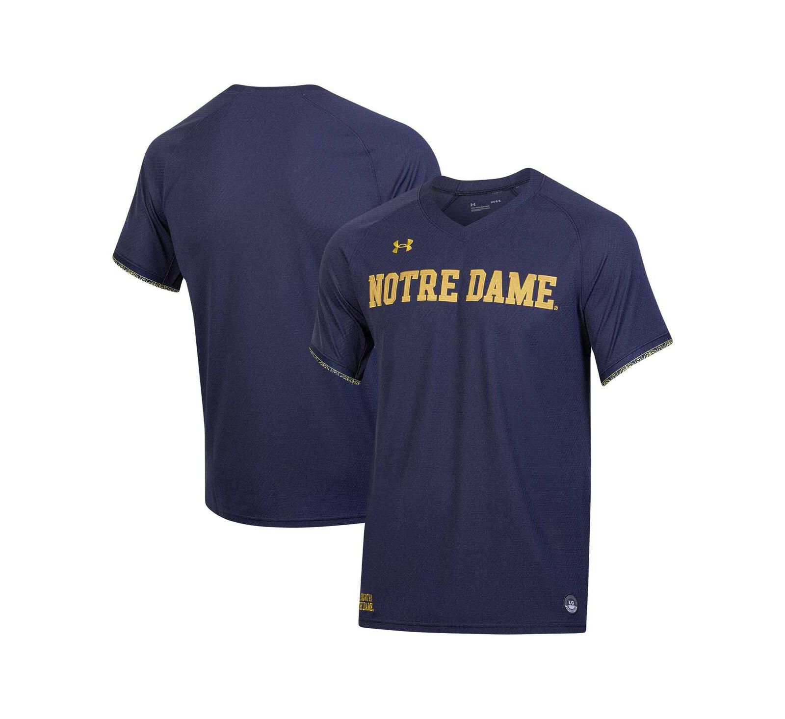 Мужская бейсбольная джерси Under Armour Notre Dame Fighting Irish Replica