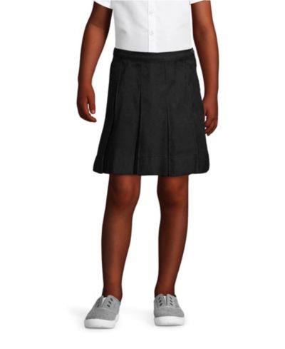 Lands' End Юбка Lands' End Big Girls Box Pleat выше колена