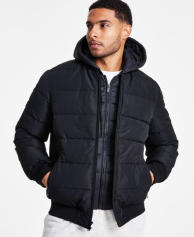 Michael Kors Мужской Hooded Puffer Bomber Jacket