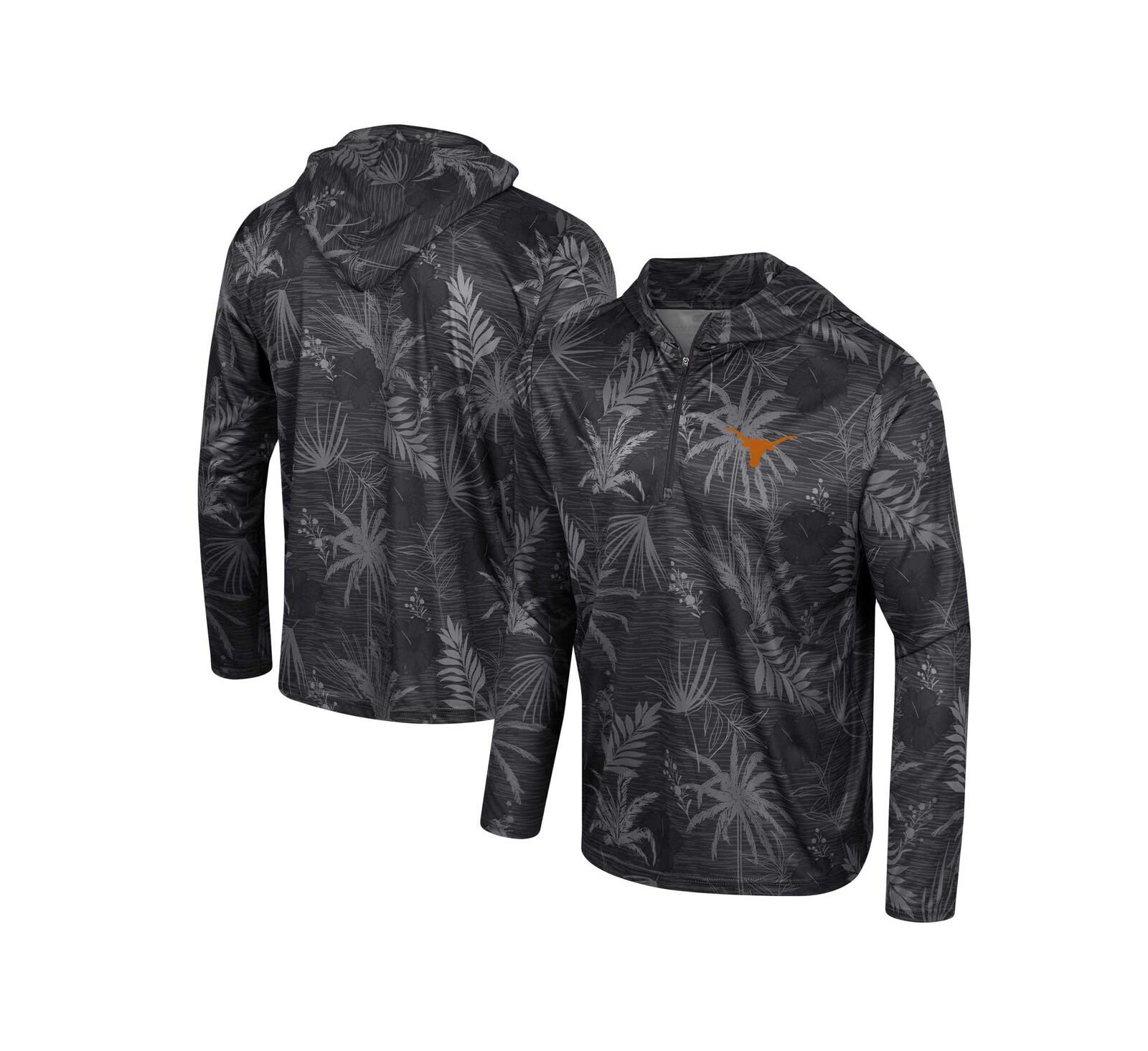 Colosseum Мужской легкий худи с молнией Texas Longhorns Palms