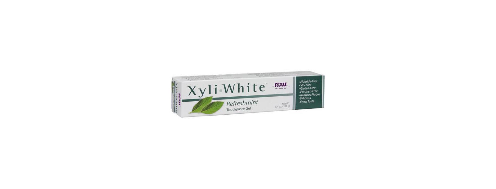 NOW Foods Xyliwhite Refreshmint Toothpaste Gel, 6.4 Oz