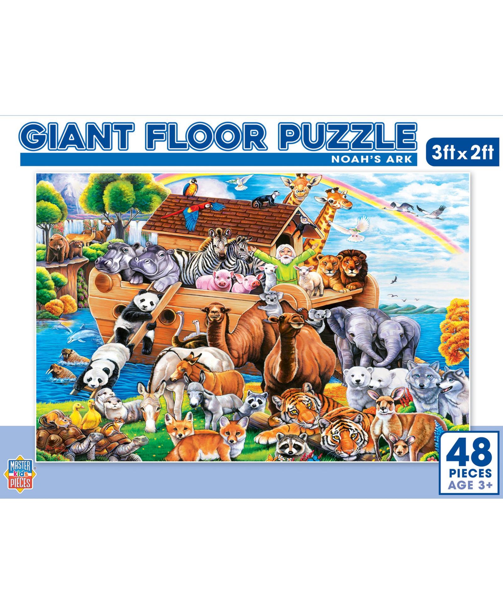 Пазл-напольное головоломка MasterPieces Noah's Ark 48 Piece для детей