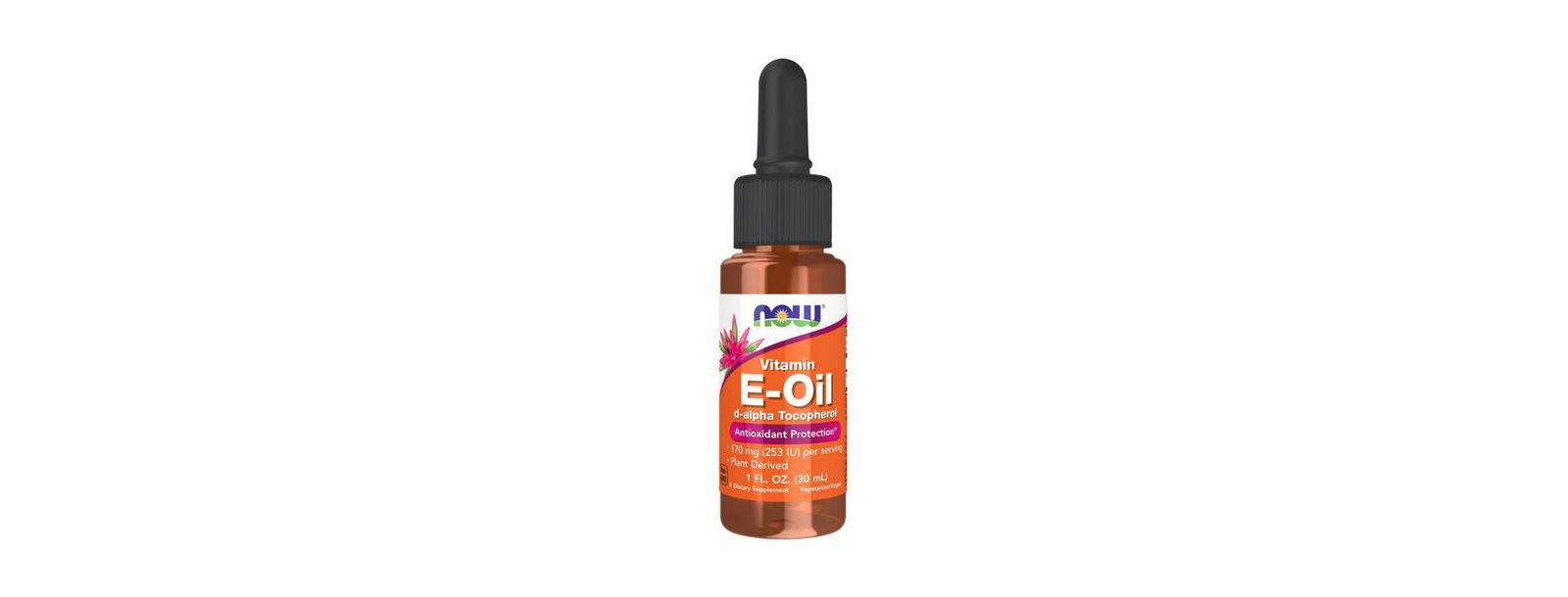 NOW Foods витаминное масло E, 1 OZ