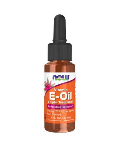 NOW Foods витаминное масло E, 1 OZ