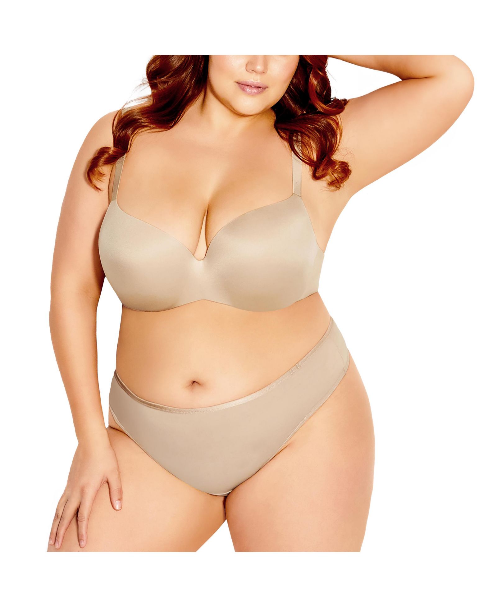 Бюстгальтер CITY CHIC Plus Size Bodycon Contour Bra