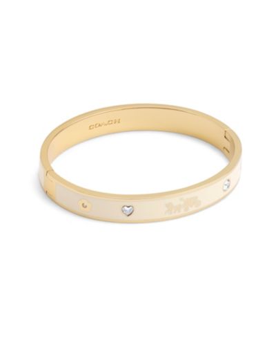 Браслет COACH Faux Stone Signature Horse Carriage Bangle