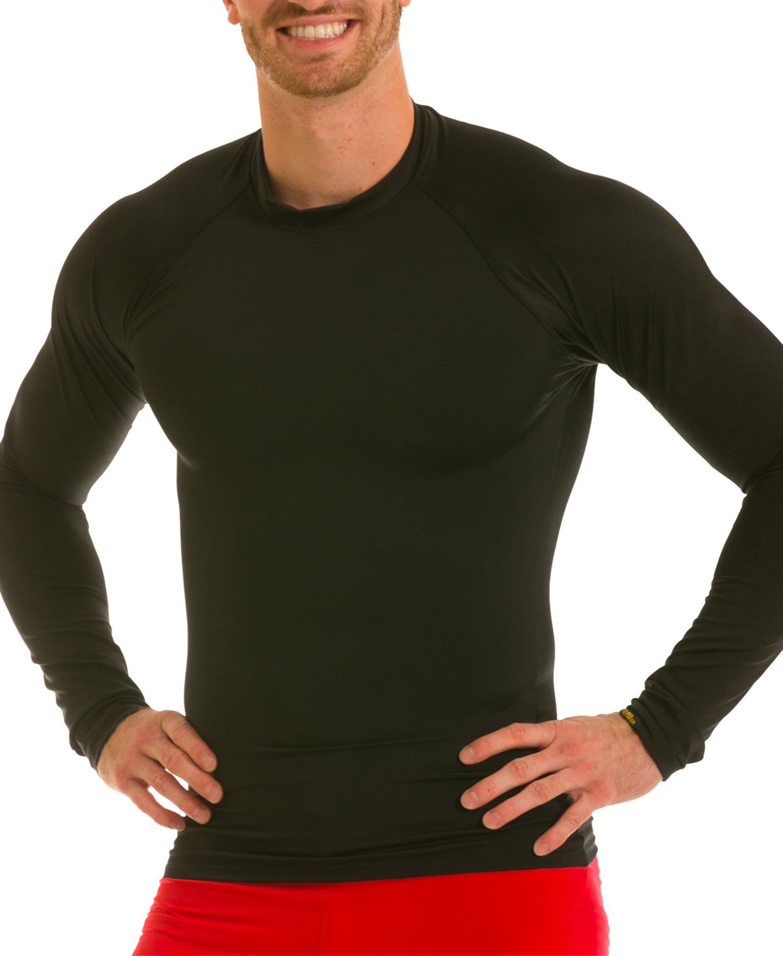 Instaslim Men's Power Mesh Compression Muscle T-shirt