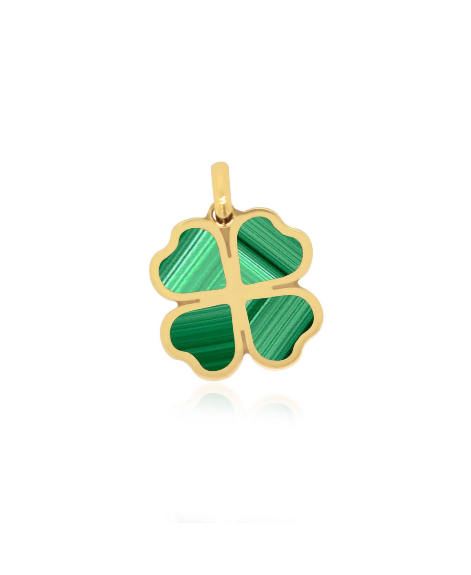 The Lovery  Lucky Clover Charm 14K Gold