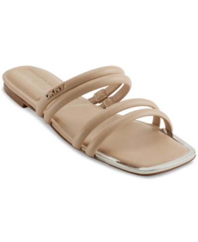DKNY Женские сандалии на плоской подошве Dee Strappy Slip-On