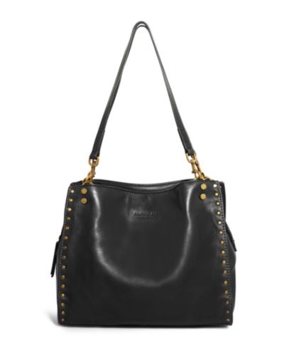 Lenox Studded Triple Entry Satchel