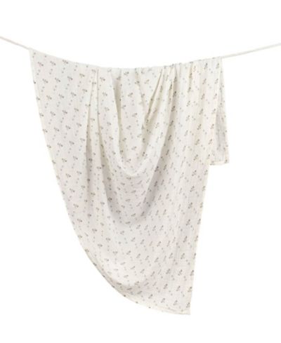 Crane Baby Cotton Poppy Single Swaddle