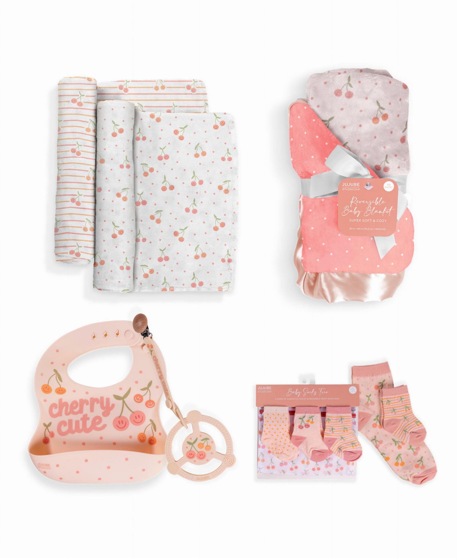 Детский набор JuJuBe Everyday Essentials Baby Bundle Cherry