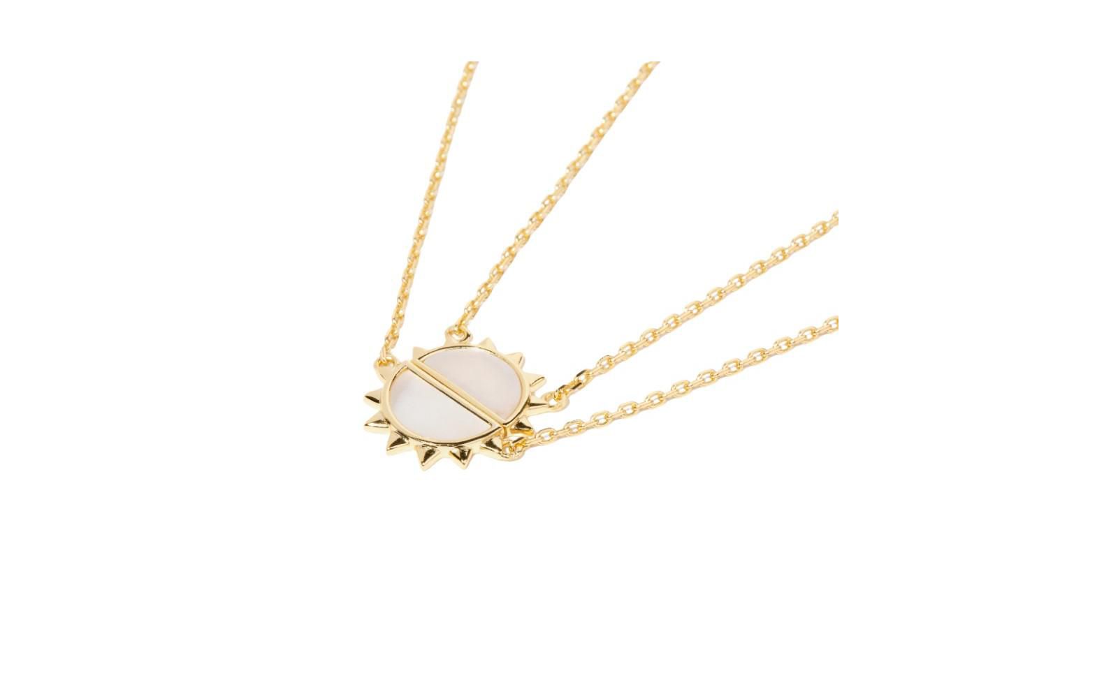 Подвески Little Sky Stone Day and Night из стерлингового серебра