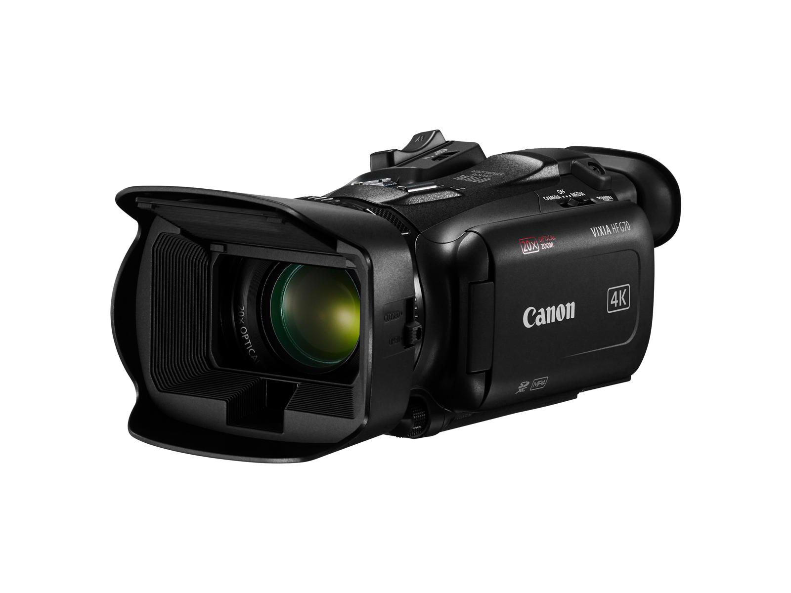 Canon VIXIA HF G70 4K Ultra HD Camcorder with 20x Optical Zoom Lens