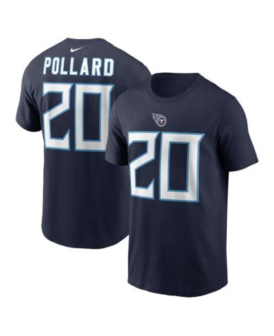 Nike Men's Tony Pollard Navy Tennessee Titans Player Name & Number T-Shirt