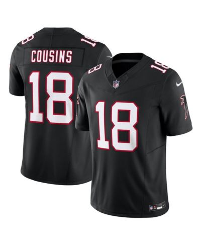 Мужская джерси Nike Kirk Cousins Black Atlanta Falcons Vapor F.U.S.E. Limited
