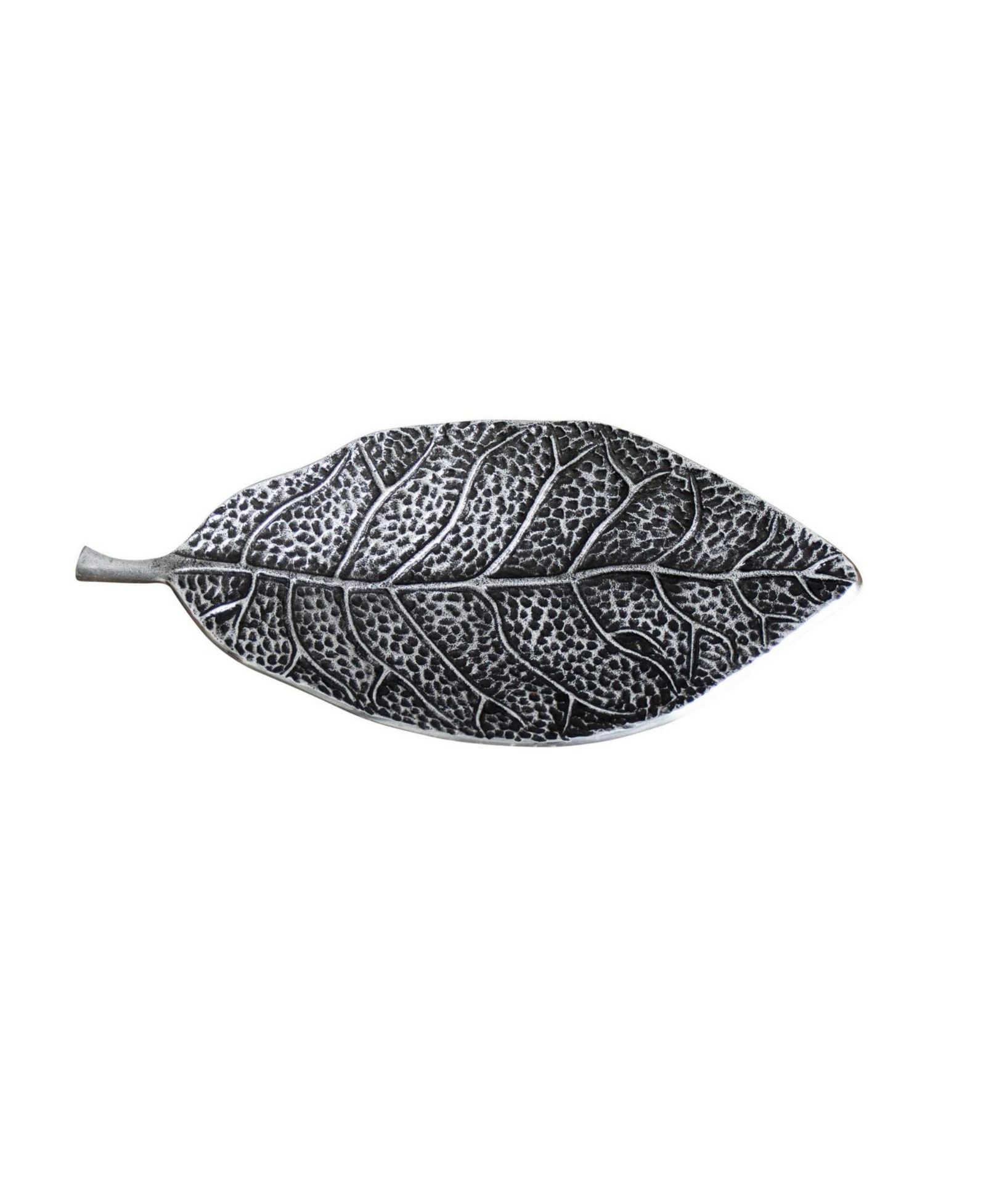 Декоративный поднос Nearly Natural Antique Leaf 16in.
