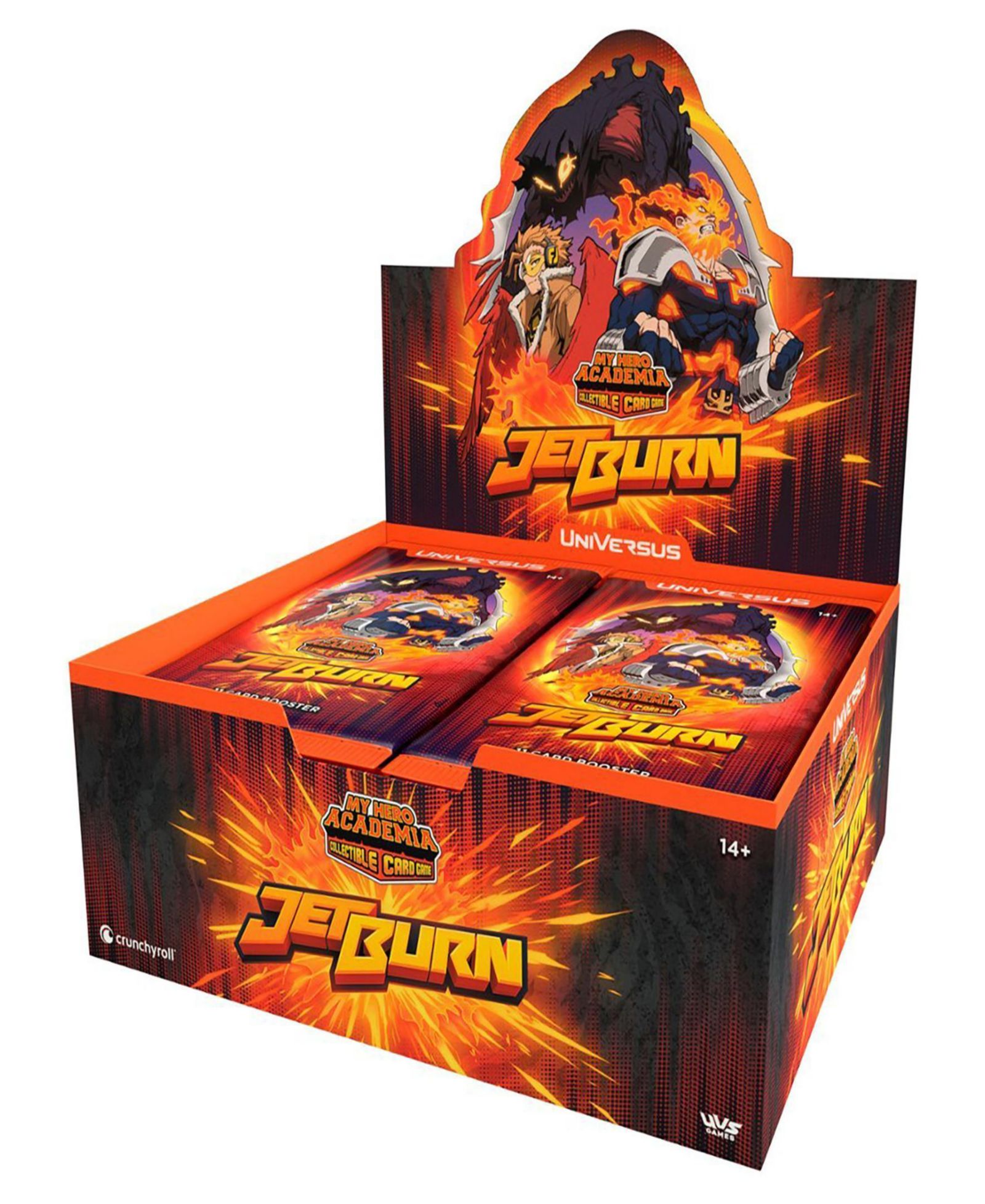 Набор коллекционных карточных игр UVS Games Jet Burn Booster Set 6