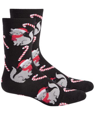 Holiday Lane Women's Holiday Crew Socks, Created for Macy's