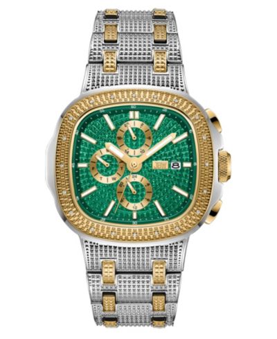 JBW Мужские двухцветные часы Heist Multifunction Stainless Steel 45mm
