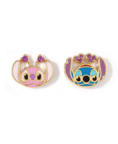 Girls Crew Серьги-гвоздики Disney Stitch Angel