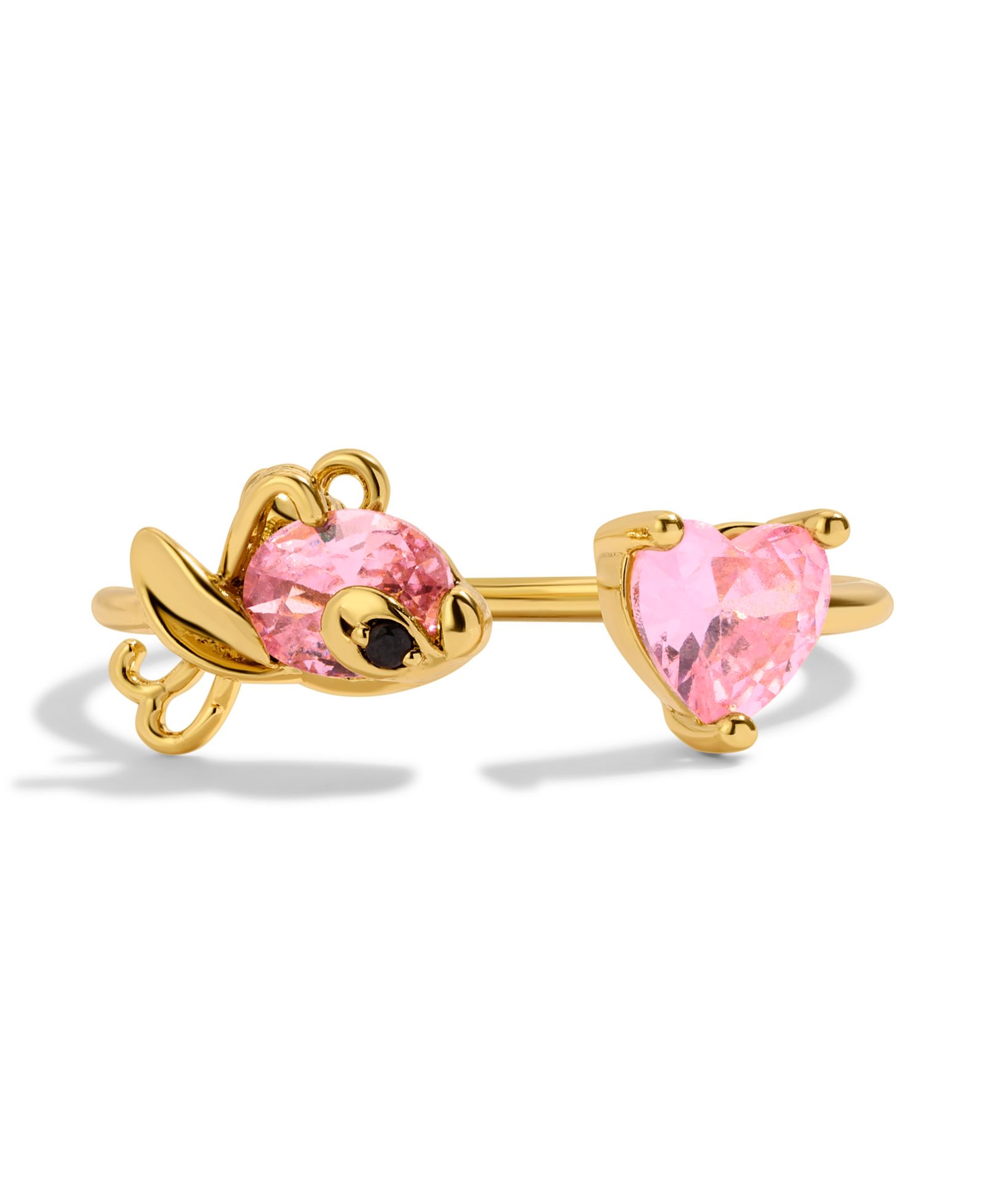 Girls Crew Кольцо Disney Crystal Lilo Stitch Angel для девочек