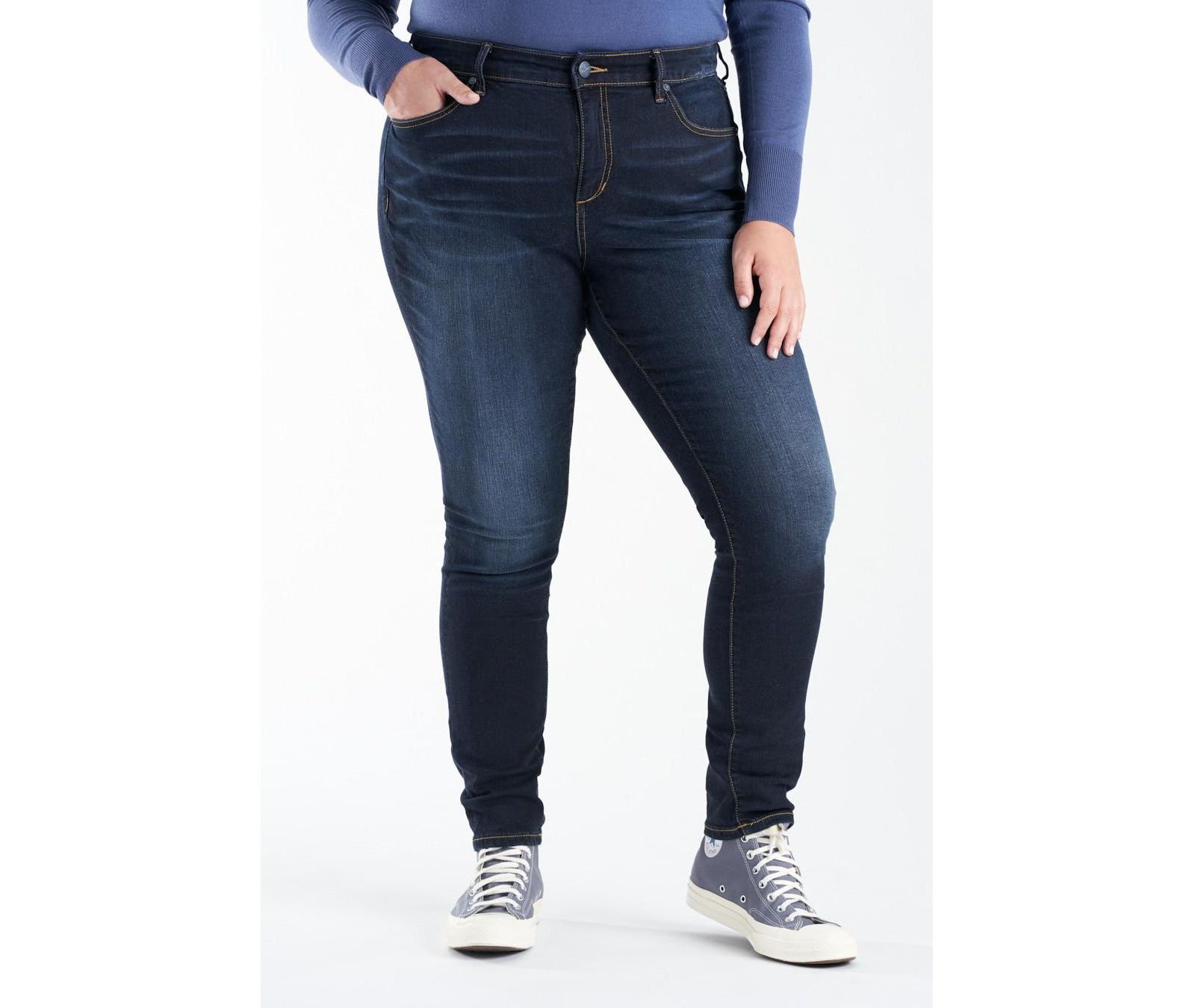 Slink Jeans Женские узкие джинсы с высокой посадкой