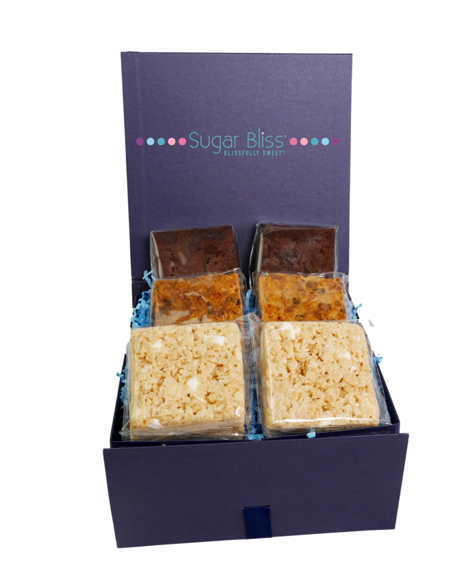 Sugar Bliss Набор десертов Gourmet Brownies Bars, 6 шт