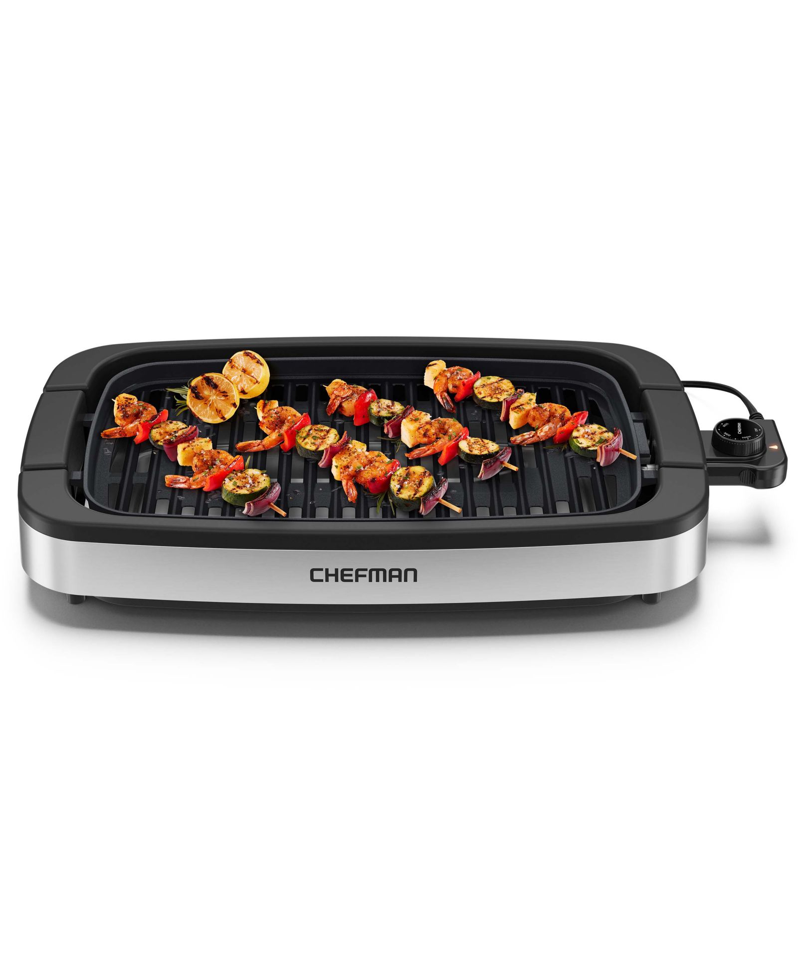 Chefman Smokeless Indoor Electric Grill with Temperature Control