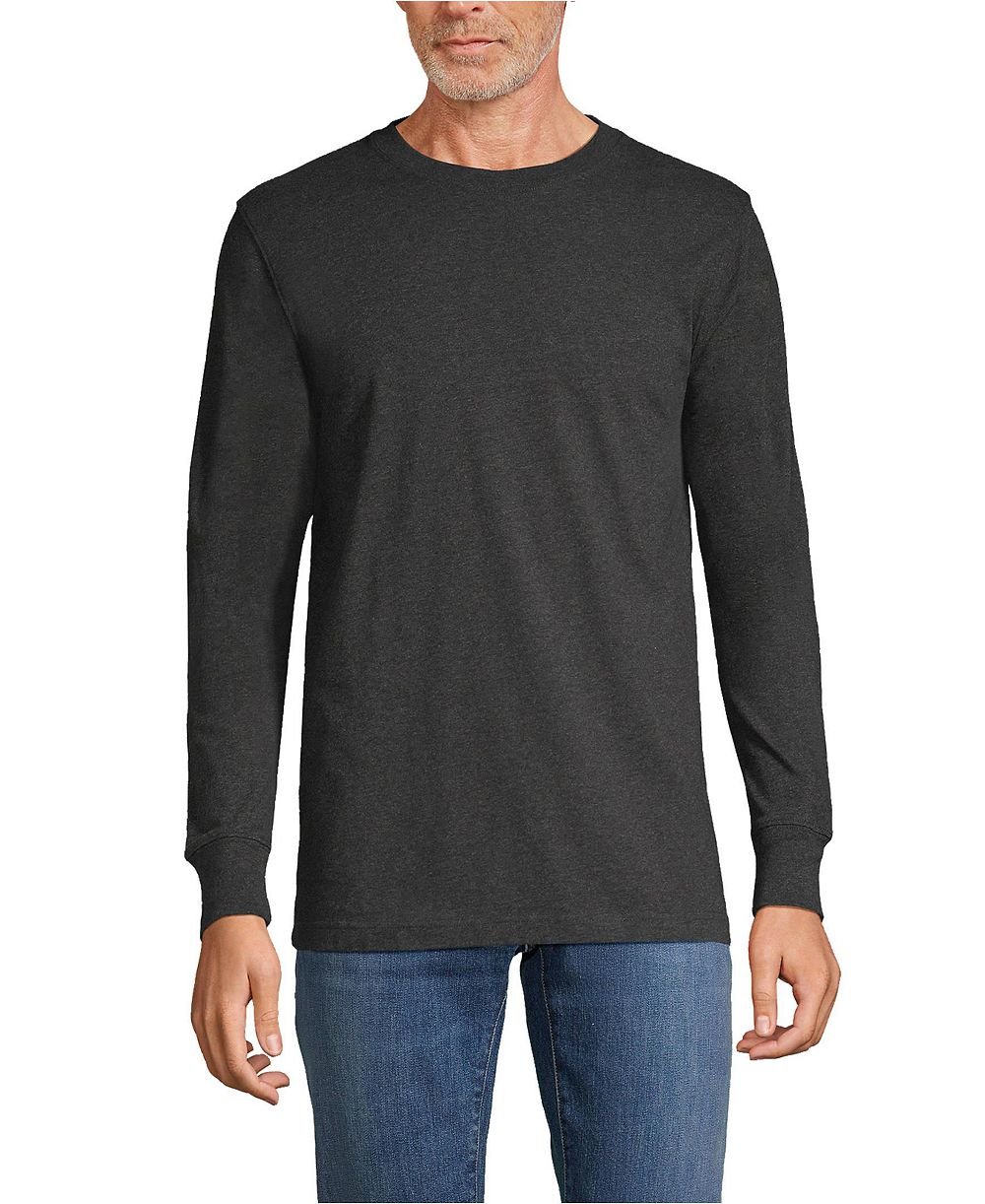 Lands' End Men's Super-T Long Sleeve T-Shirt
