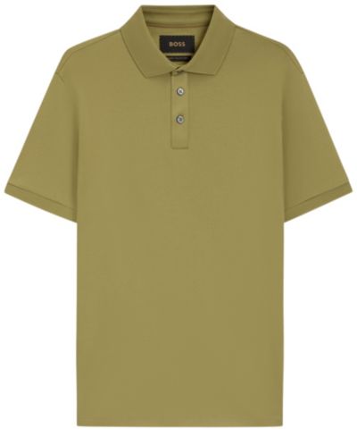 BOSS by Hugo Boss Men's Mercerized Cotton Regular-Fit Polo Shirt