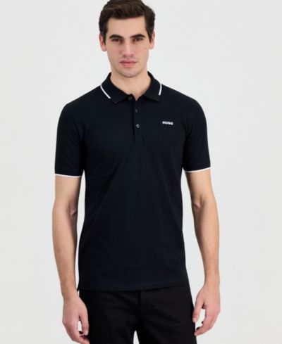 Hugo by Hugo Boss Men's Dinoso Contrast-Tip Polo Shirt