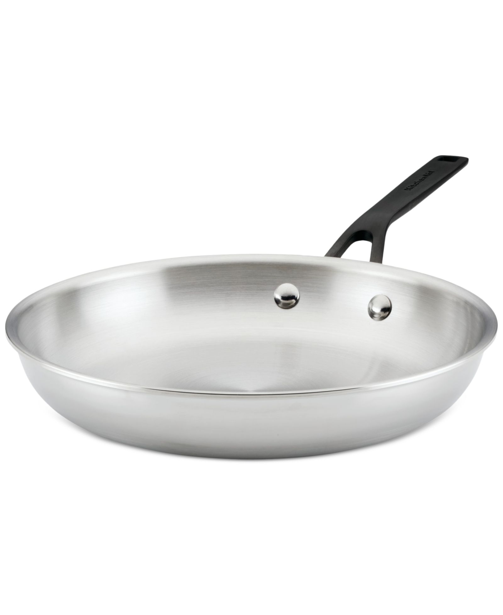 KitchenAid Stainless Steel 5-Ply Clad 10" Open Frypan