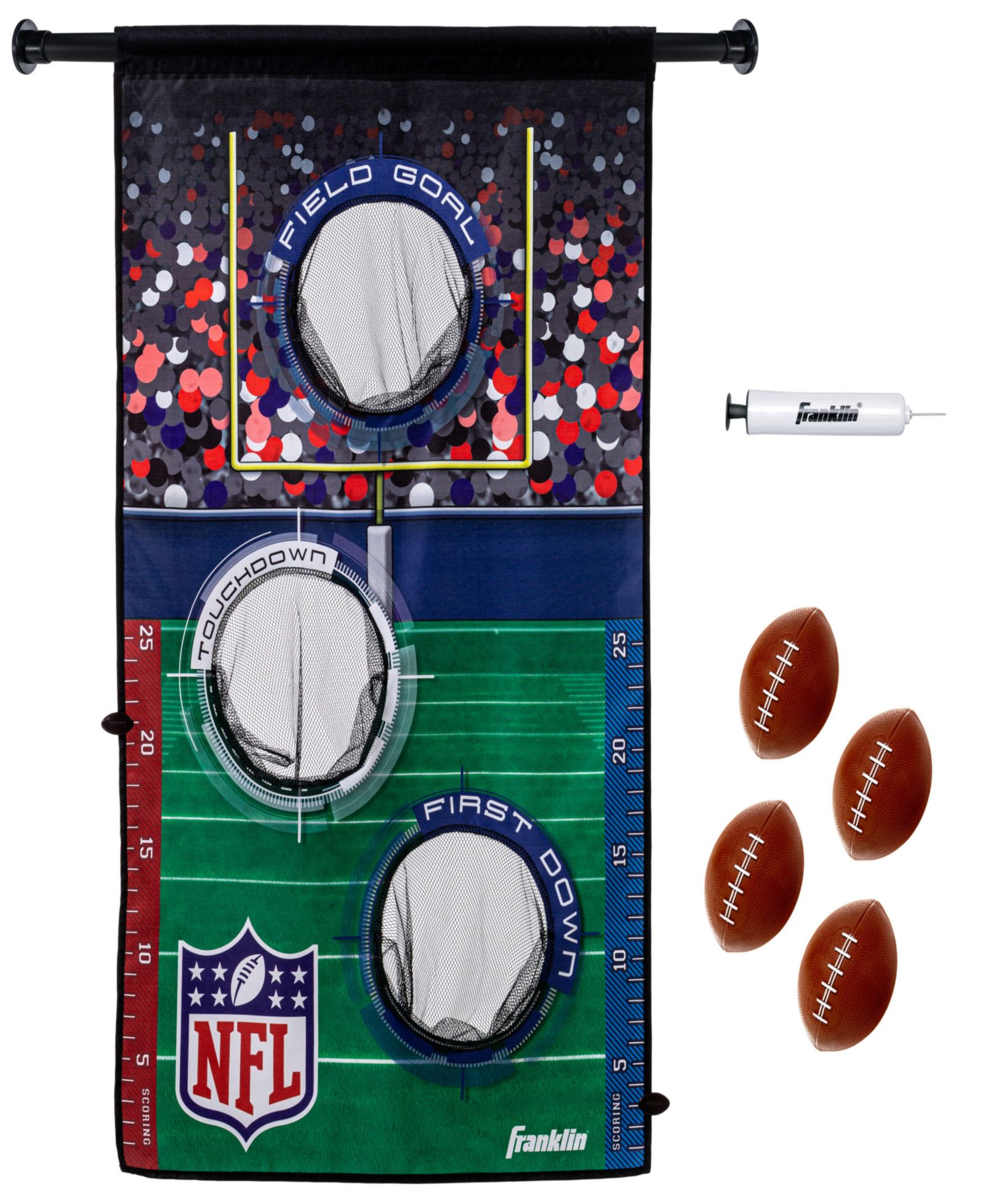 Игра Franklin Sports NFL Door Jam Football Toss, 6+