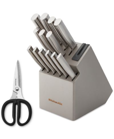 KitchenAid Gourmet набор из 15 предметов: японская сталь, нож и точилка
