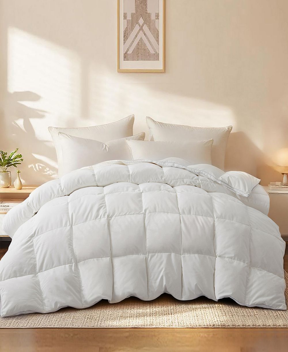 Одеяло Unikome Medium Warmth Goose Feather Down Fiber, Twin