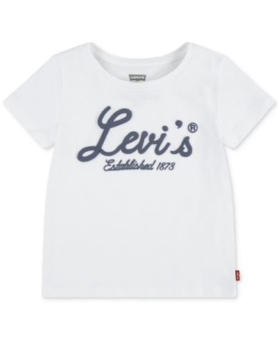 Футболка Levi's Big Girls Script Logo Graphic
